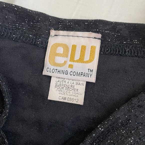 vintage sparkle black tank - Picture 3 of 3